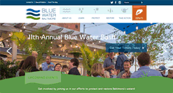 Desktop Screenshot of bluewaterbaltimore.org